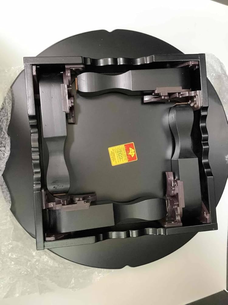 Amazon.co.jp: 韓国雑貨螺鈿細工漆塗り折りたたみ式高級お膳 OZ